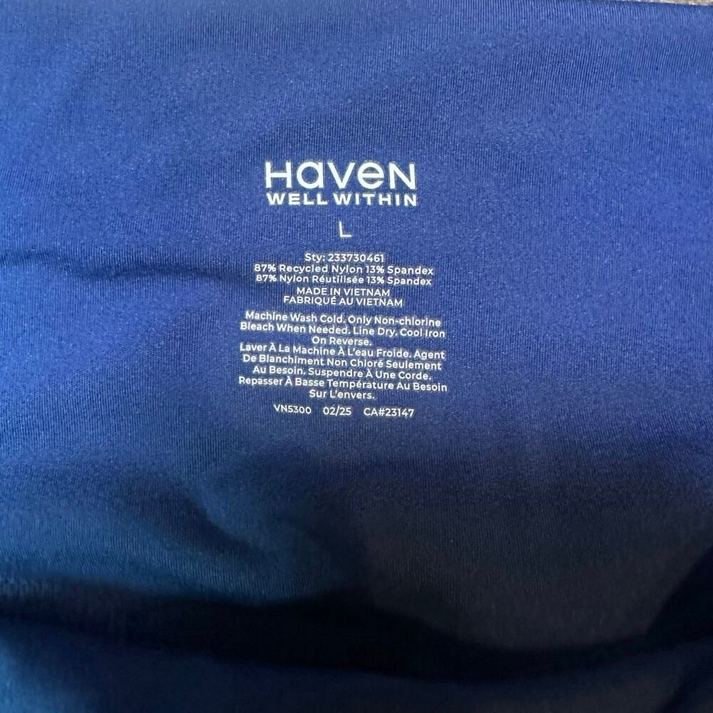 Haven Well Within Blue Joggers Leggings - Picture 3 of 6